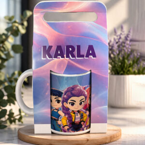 Mug Demon Hunters + Caja